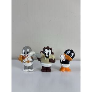 VTG Baby Looney Tunes Best Buddies Tyco Figures 1996 Lot Of 3 3”